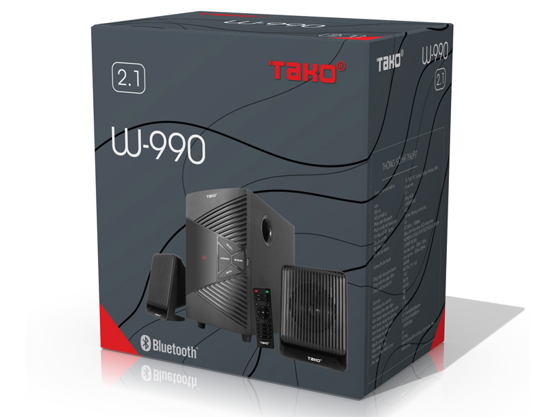 Loa Tako W-990 chính hãng, giá rẻ tại Sơn Đạt.,JSC