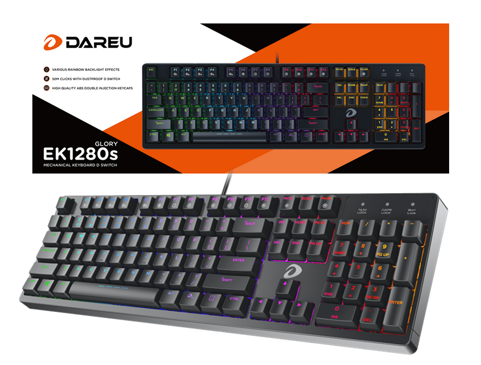 Keyboard PC Gaming Dareu EK1280S uy tín, chất lượng tại Sơn Đạt.,JSC