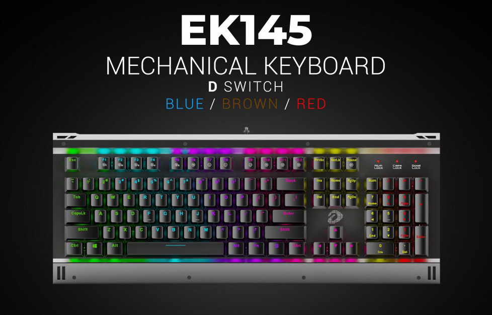 Keyboard PC Gaming Dareu EK145 chính hãng, giá tốt tại Sơn Đạt.,JSC