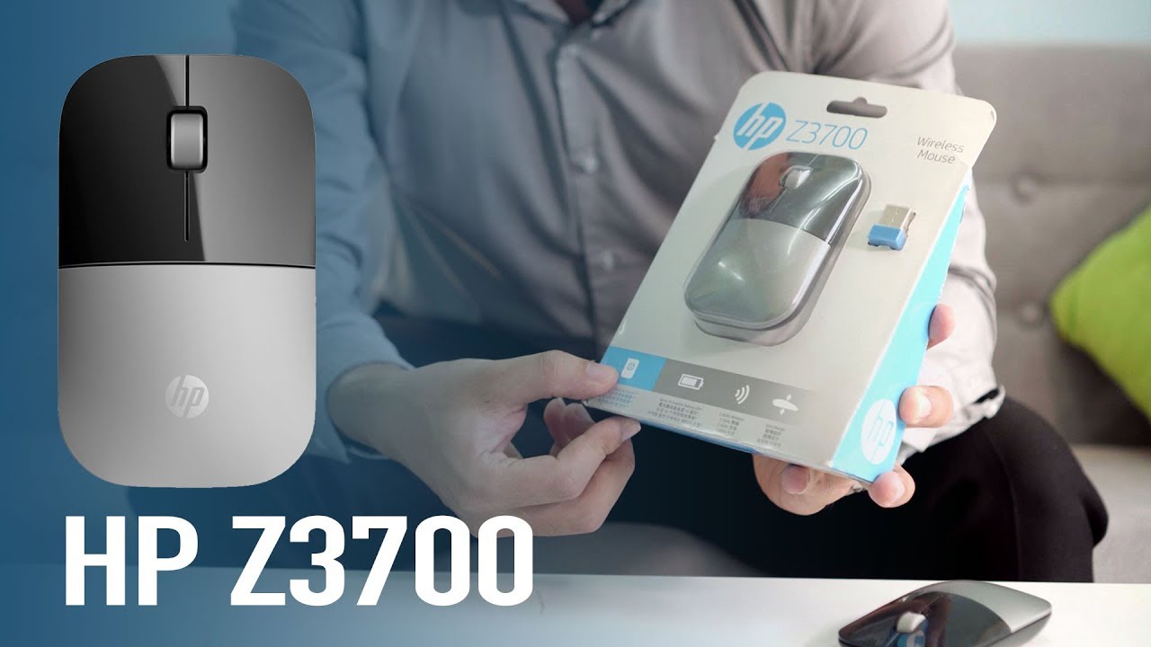 Mouse Wireless HP Z3700  phù hợp cho du lịch hoặc sử dụng tại bàn làm việc văn phòng