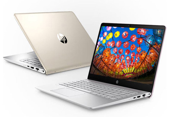 Notebook SE HP 14-CE nổi bật với màu bạc sang trọng,