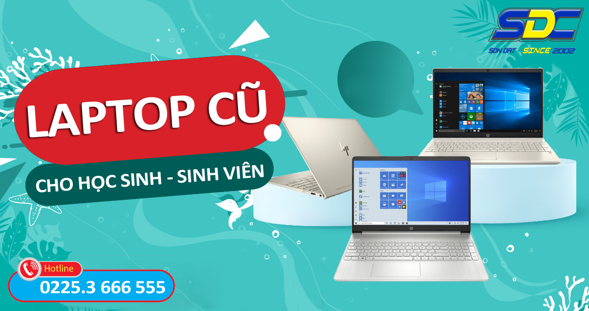 TOP 5 laptop cũ giá tốt, chất lượng cho học sinh, sinh viên