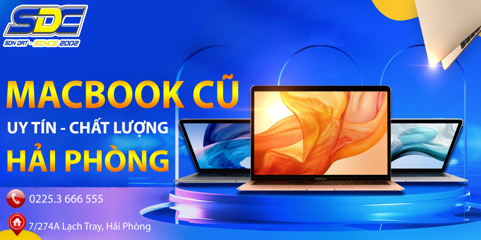 Mua Macbook chất lượng, giá tốt Hải Phòng đến ngay Sơn Đạt.,JSC