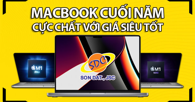  Đừng bỏ lỡ những mẫu Macbook cực chất với giá siêu tốt dịp cuối năm!