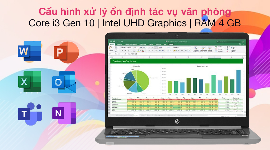 HP 240 G8 519A5PA là một chiếc máy tính xách tay thuộc phân khúc tầm trung, giá thành rẻ