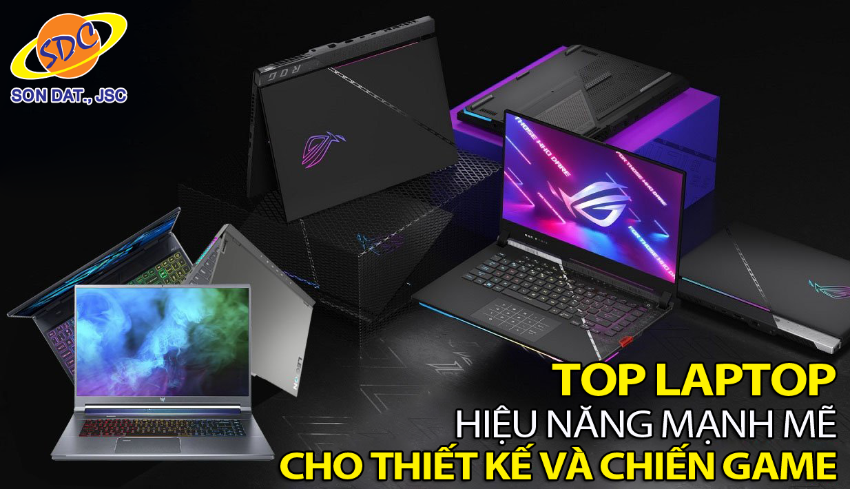 Những mẫu laptop cho game thủ và những người yêu thích đồ họa