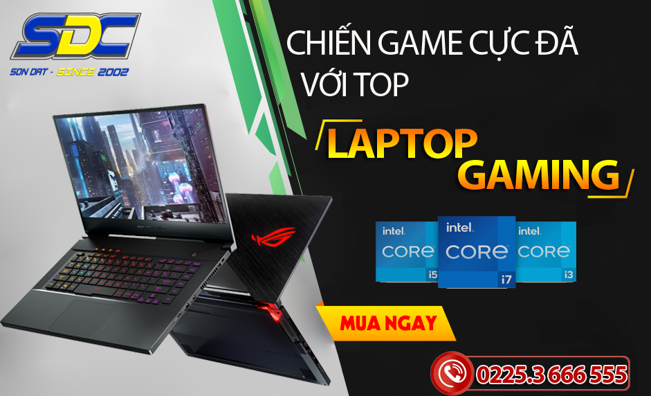 Những mẫu laptop gaming chiến game cực đã, không thể bỏ lỡ tại Sơn Đạt.,JSC 