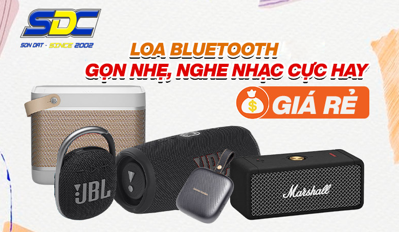 Top loa bluetooth nhỏ gọn, chất lượng, đáng mua nhất 2024 