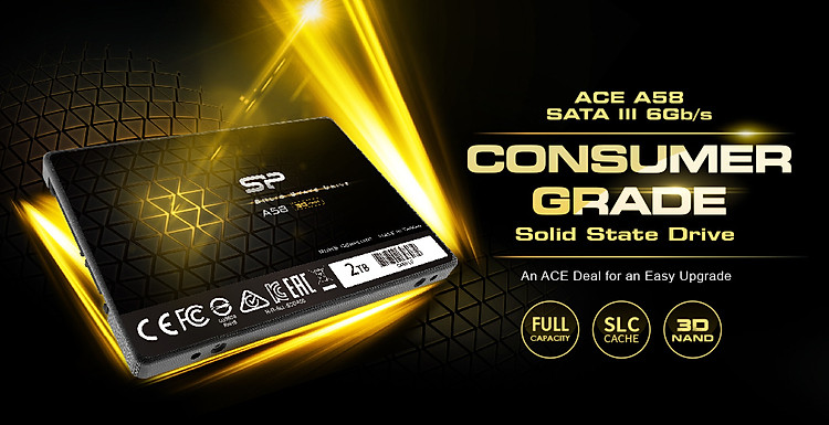 SSD 256 Silicon A56 chính hãng, giá tốt tại Hải Phòng