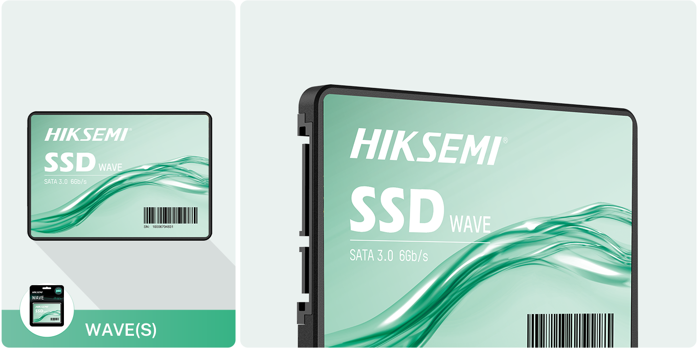 SSD Hiksemi 1TB HS-SSD-WAVE-S-1024G là dòng sản phẩm ổ SSD lý tưởng cho hệ thống các loại máy tính xách tay