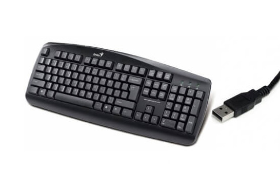 Keyboard PC Genius KB 110 có thiết kế ấn tượng