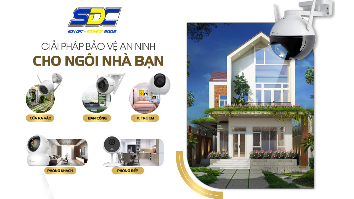 Camera An Ninh Gia Đình - Bảo Vệ An Toàn, Lắp Đặt Dễ Dàng