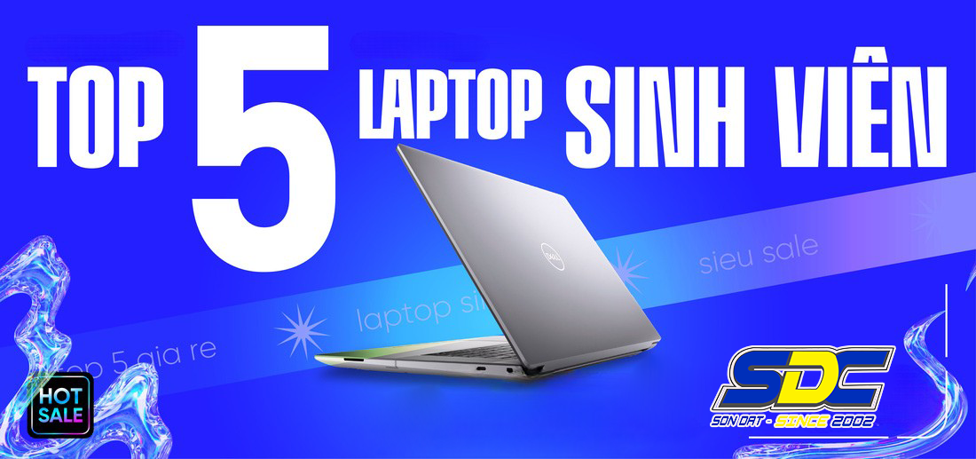 Laptop Sinh Viên Giá Rẻ 2025 - Cấu hình tốt giá dưới 15 triệu