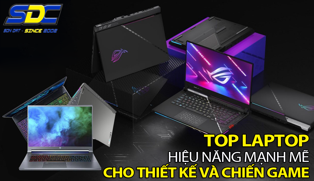 Những mẫu laptop cho game thủ và những người yêu thích đồ họa