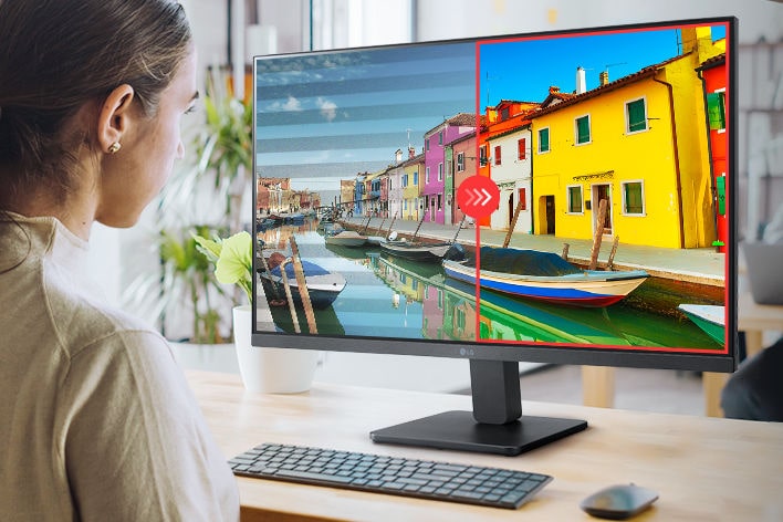 Monitor LG 27-inch 27MR400-B với công nghệ IPS làm nổi bật hiệu suất của màn hình tinh thể lỏng