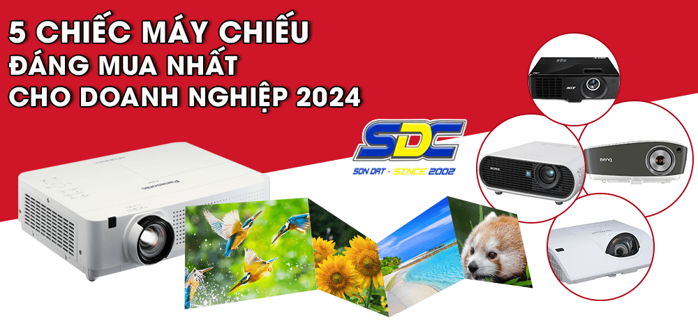 5 chiếc máy chiếu đáng mua nhất cho doanh nghiệp 2024 