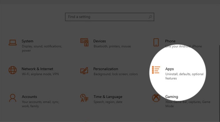 Cách xóa ứng dụng trên máy tính từ Settings