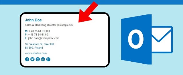 Tạo chữ ký email trên Outlook 