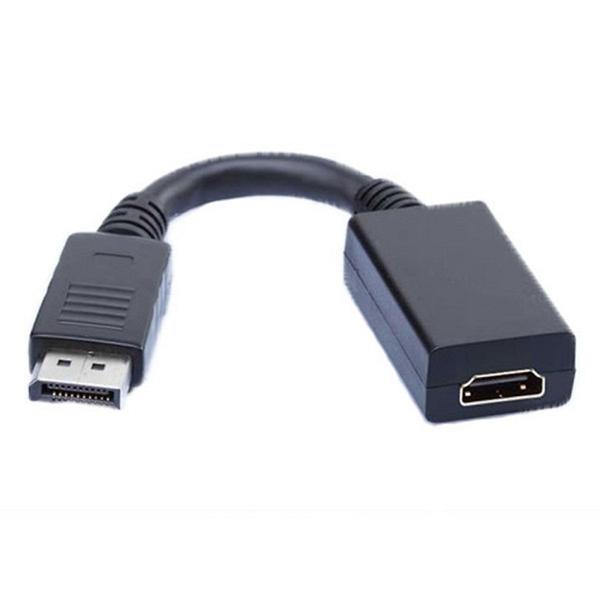 Cable chuyển Displayport to HDMI dùng để chuyển tín hiệu từ đầu Displayport sang HDMI