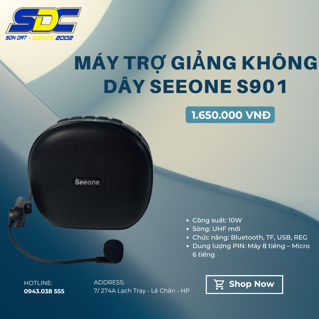 Máy trợ giảng Shidu S93