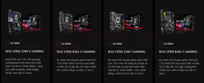 bo mạch chủ gaming