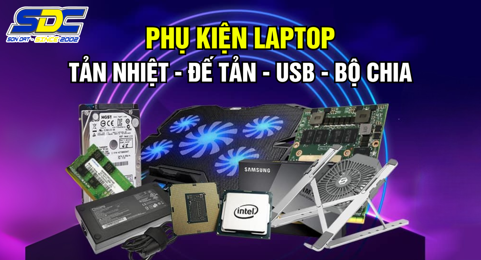 Bán Phụ Kiện Laptop – Tản Nhiệt, Đế Tản, USB, Bộ Chia