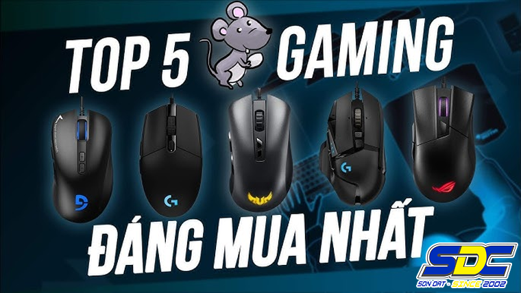 Những con chuột gaming mượt mà, chất lượng nhất cho game thủ 2025