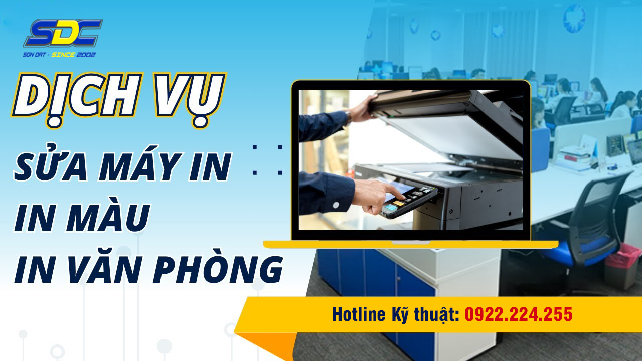 Sửa Máy In & In Màu Tại Hải Phòng 