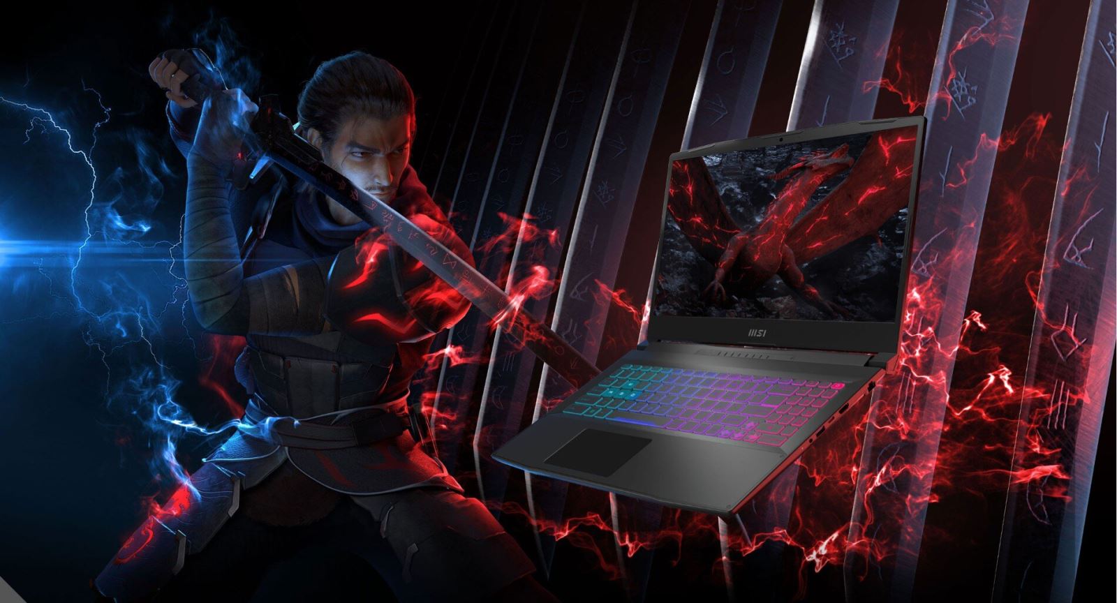MSI Katana 15 B13VEK-2256VN nổi bật với bộ nhớ RAM 16GB DDR5 5200MHz