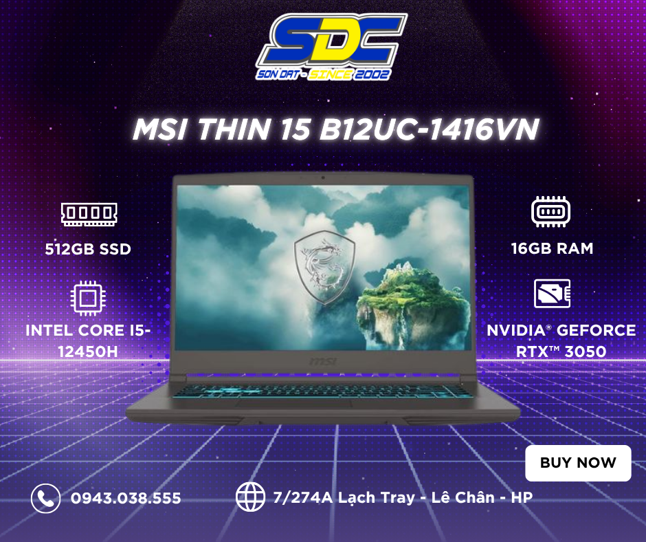 Đây là một lựa chọn lý tưởng cho các công việc từ văn phòng đến giải trí và gaming nhẹ.