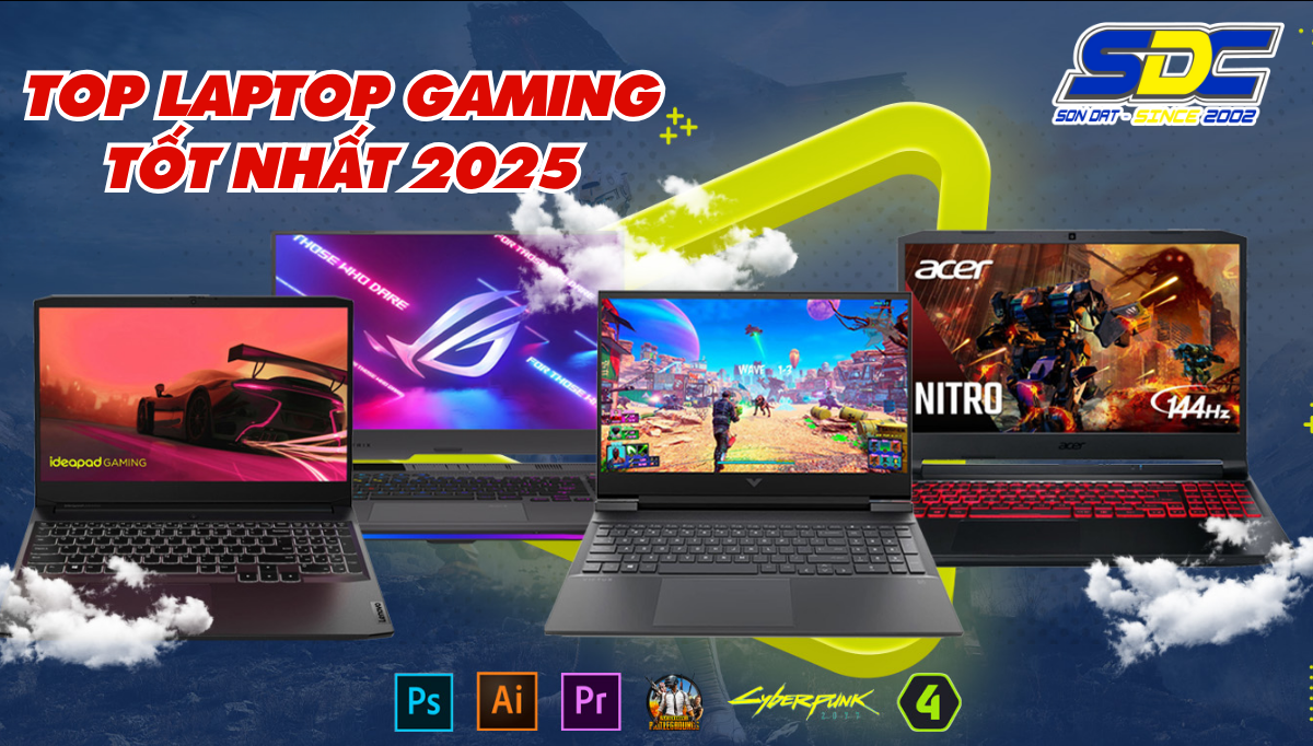 Những dòng laptop chơi game tốt nhất năm 2025 | SONDAT., JSC