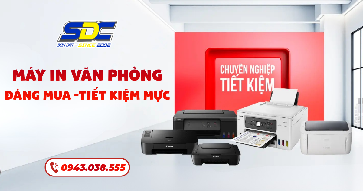 Máy In Văn Phòng Đáng Mua – Tiết Kiệm Mực, In Ổn Định l