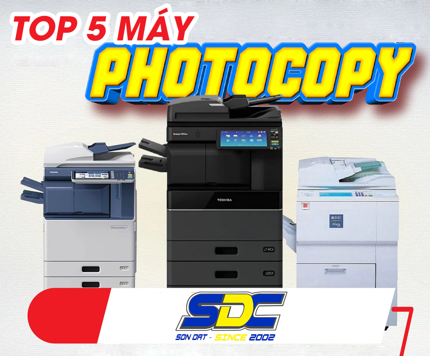 5 mẫu máy photocopy chuyên dùng cho văn phòng, doanh nghiệp 2025