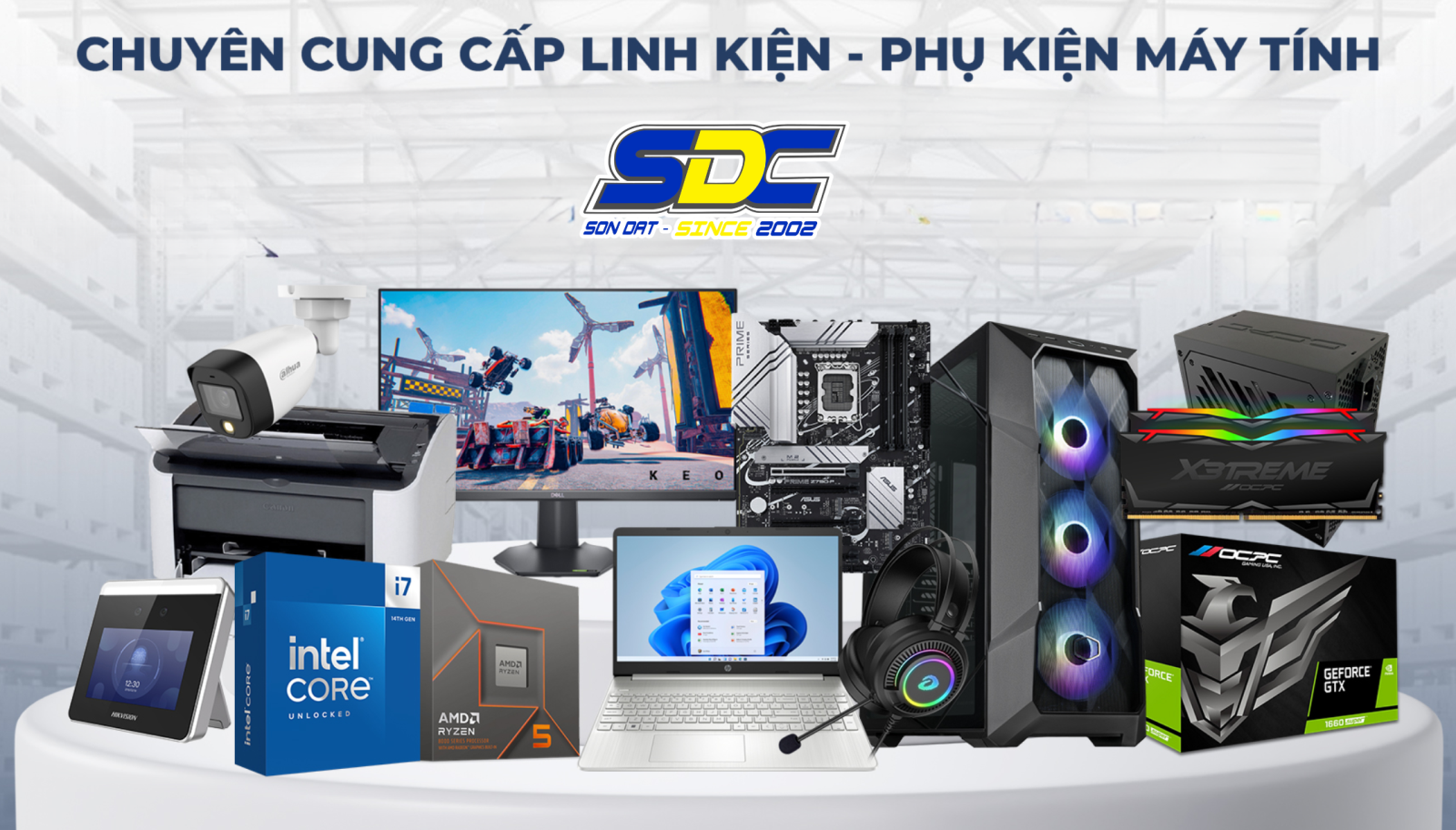 Card Màn Hình, SSD, RAM – Linh Kiện Máy Tính Chính Hãng
