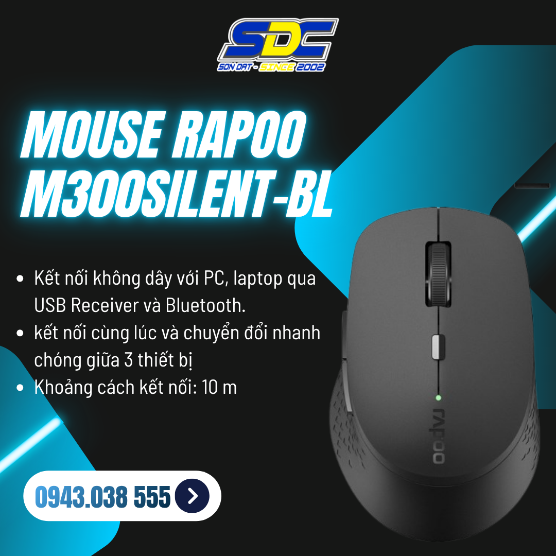 Rapoo là thương hiệu chuột nổi tiếng về dòng gaming build cùng giá tiền chất lượng