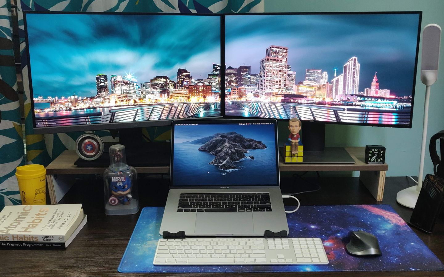 Những phụ kiện cần thiết giúp tối ưu bố cục và giữ góc làm việc laptop kết hợp màn hình rời luôn gọn gàng