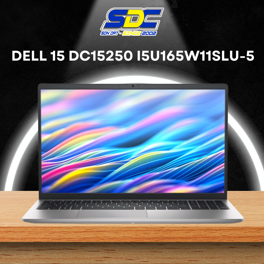 Dell 15 DC15250 i5U165W11SLU-5  là lựa chọn Laptop lý tưởng cho sinh viên, nhân viên văn phòng và người dùng phổ thông