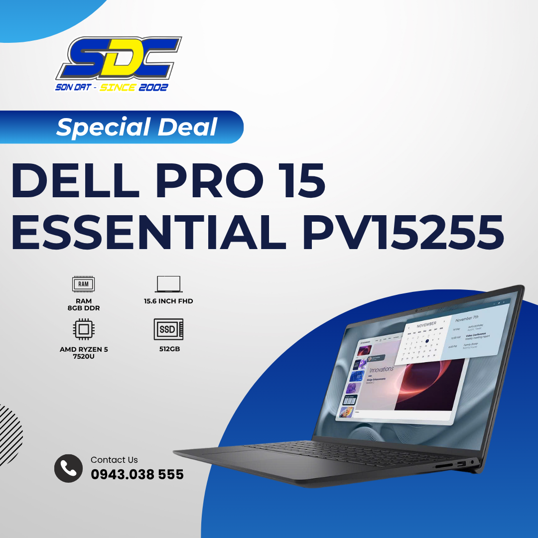 DELL PRO 15 ESSENTIAL PV15255
