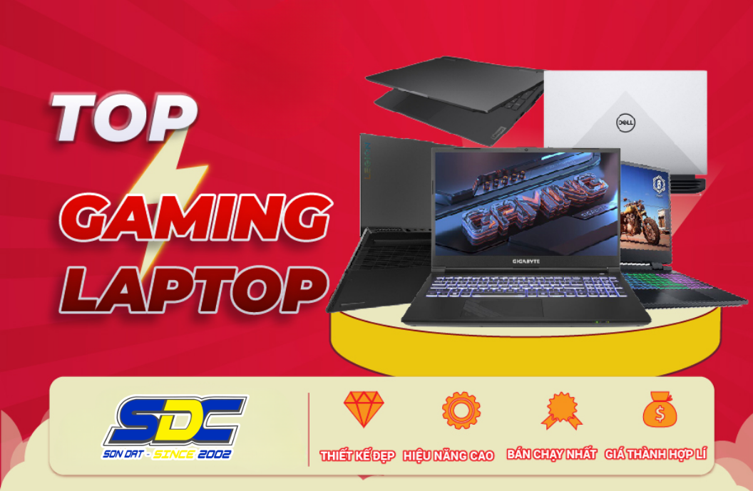 TOP 5 mẫu laptop gaming mạnh mẽ, bền bỉ 2026