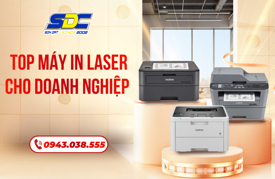 TOP Máy In Laser Cho Doanh Nghiệp – Tốc Độ Cao, Chi Phí Thấp.
