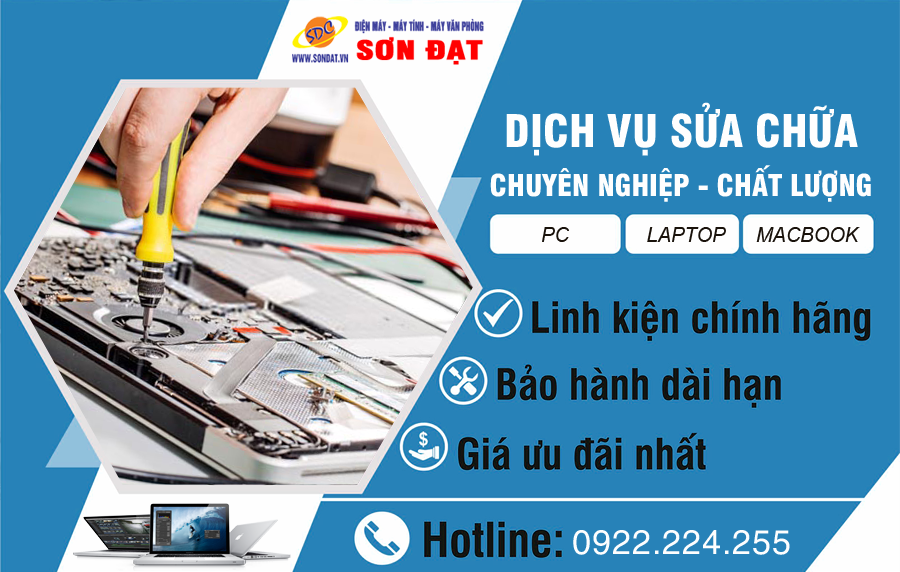 Dịch vụ sửa chữa laptop tận nhà uy tín, chất lượng Hải Phòng