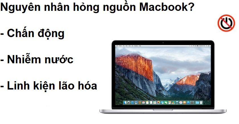 Phân biệt Macbook Pro 2017 hỏng nguồn và hỏng pin?