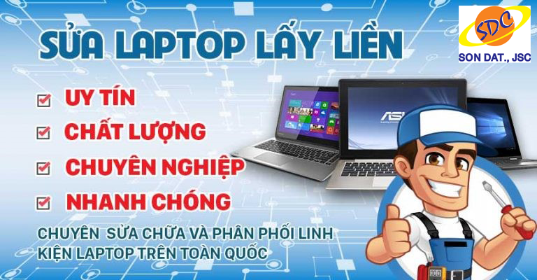 Thay pin laptop Dell uy tín tại Bệnh viện máy tính Sơn Đạt