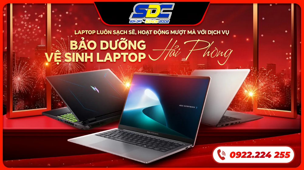 Vệ Sinh & Bảo Dưỡng Laptop Định Kỳ – Kéo Dài Tuổi Thọ Máy