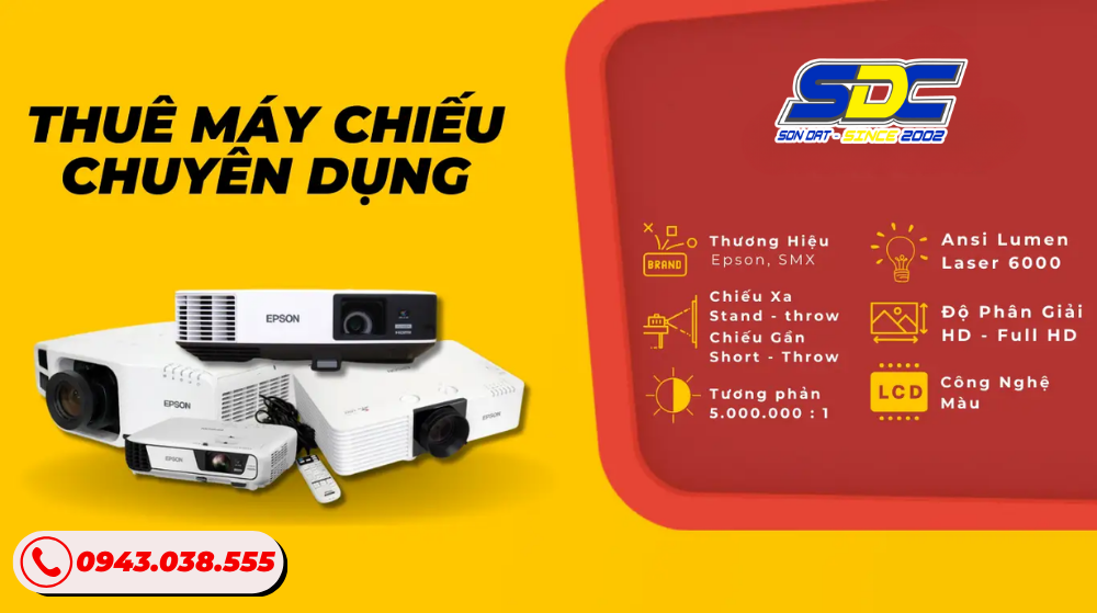 Dịch Vụ Máy Chiếu Uy Tín Tại Hải Phòng – Phục Vụ Hội Nghị, Đám Cưới, Sự Kiện