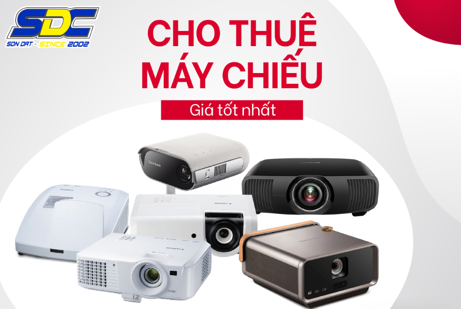 Cho Thuê Máy Chiếu Chuyên Nghiệp – Hình Ảnh Sắc Nét, Giá Cạnh Tranh