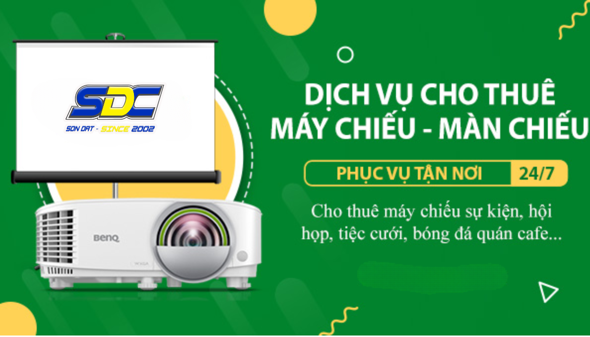 Dịch vụ cho thuê máy chiếu, màn chiếu uy tín, giá tốt tại Hải Phòng