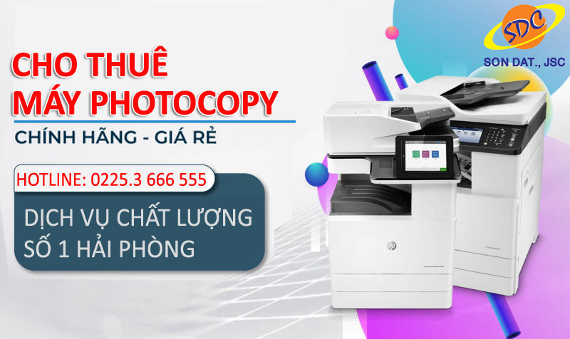 Dịch vụ cho thuê máy photocopy chất lượng, uy tín Hải Phòng