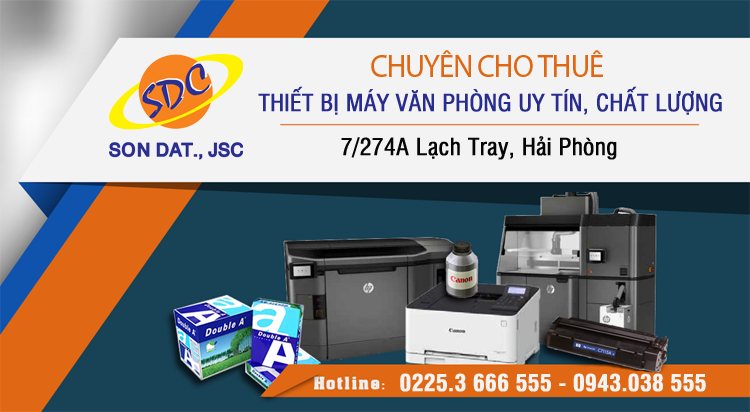 Dịch vụ cho thuê máy văn phòng tại Hải Phòng của Bệnh Viện Công Nghệ Cao Sơn Đạt