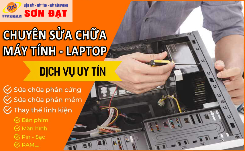 Dịch vụ sửa chữa máy tính chuyên nghiệp, uy tín Hải Phòng